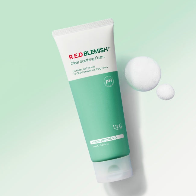 DR.G PH Cleansing RED Blemish Soothing Foam 약산성 레드 블레미쉬 클리어 수딩 폼 150ml